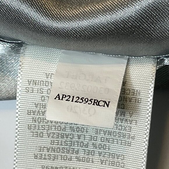 Cloud Island Gray Elephant Plush Lovey Security Blanket Satin Trim 14x14 - Picture 7 of 7